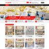 Theme WordPress bán đèn Led, đèn trang trí, Bán hàng, Đèn Led, Đèn trang trí
