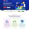 Theme WordPress công ty Agency Marketing Online 02, Công ty, agency, Design, Marketing, media
