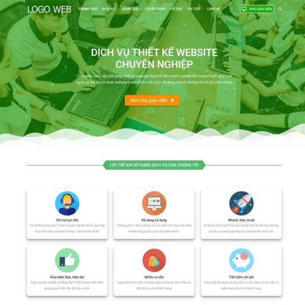 Theme WordPress công ty thiết kế Website 03, Công ty, Marketing, Thiết kế, Website