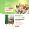 Theme WordPress Landing page bánh giảm cân, Bonus, Landing Page, Bánh kẹo, giảm cân, Landing page, Tăng giảm cân, Thực phẩm