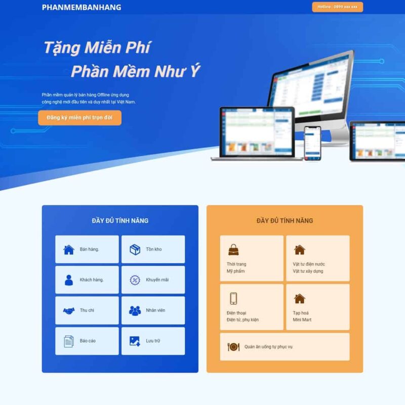 Theme WordPress Landing page giới thiệu phần mềm, Bonus, Landing Page, Landing page, Phần mềm, Software