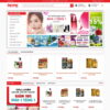 Theme WordPress siêu thị hàng nội địa Nhật, Bán hàng, đồ dùng, Siêu thị, Tạp hóa, Thực phẩm