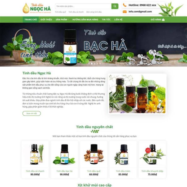 Theme WordPress thực phẩm chức năng 22, Bán hàng, Thực phẩm, Dược phẩm, Thực phẩm chức năng, tinh dầu