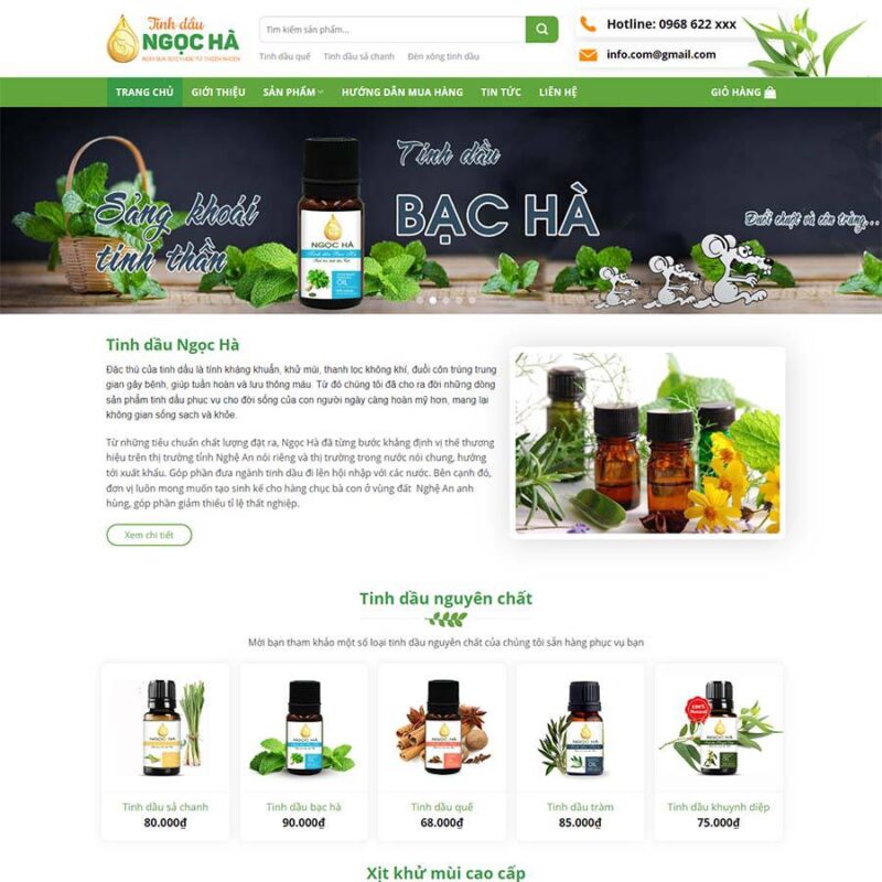 Theme WordPress thực phẩm chức năng 22, Bán hàng, Thực phẩm, Dược phẩm, Thực phẩm chức năng, tinh dầu