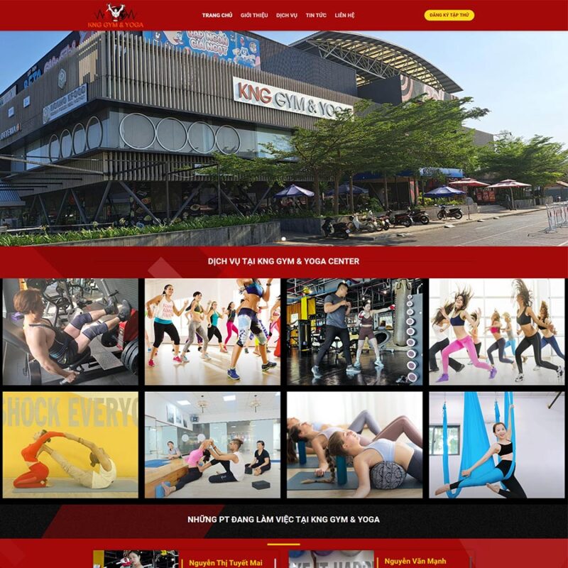 Theme WordPress trung tâm thể hình – phòng tập gym 03, Công ty, Gym, thể hình, Thể thao