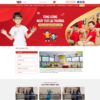 Theme WordPress trường mầm non 02, Giáo dục, Kid, Mầm non, Trường học
